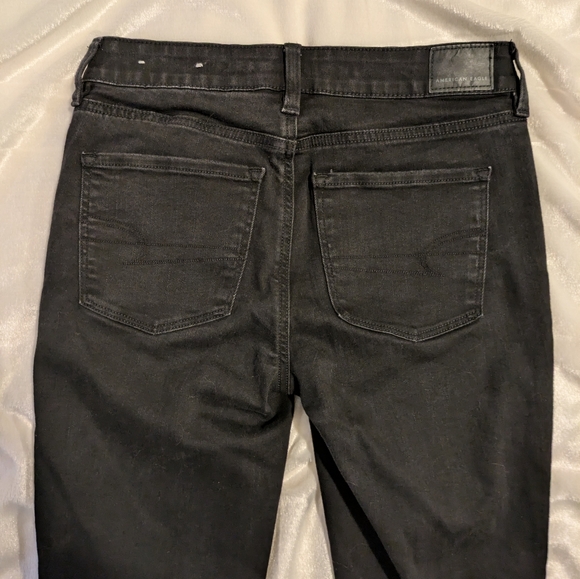 🎁 AE Next Level High-Waisted Skinny Kick Jean 4 Short - Picture 8 of 10